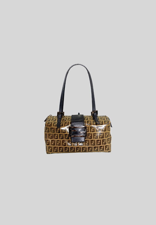 Fendi Zucchino Bento Box Handbag