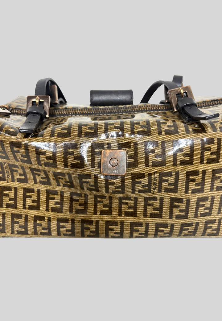 Fendi Zucchino Bento Box Handbag