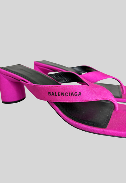 Balenciaga Square Toe Thong Sandal