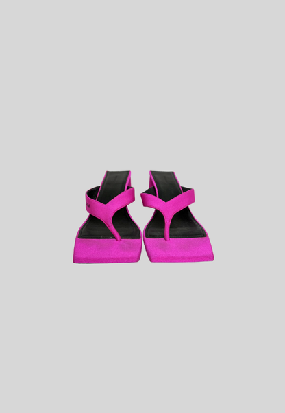 Balenciaga Square Toe Thong Sandal