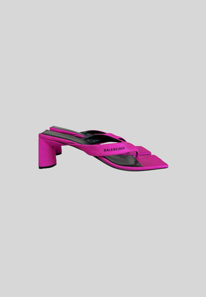 Balenciaga Square Toe Thong Sandal