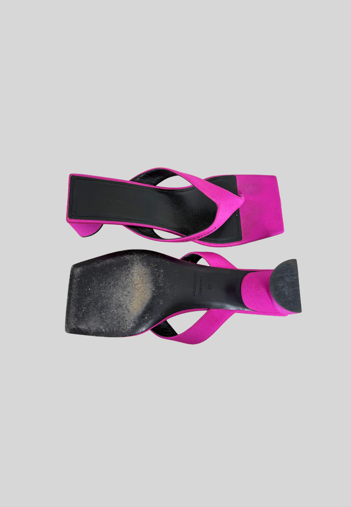 Balenciaga Square Toe Thong Sandal