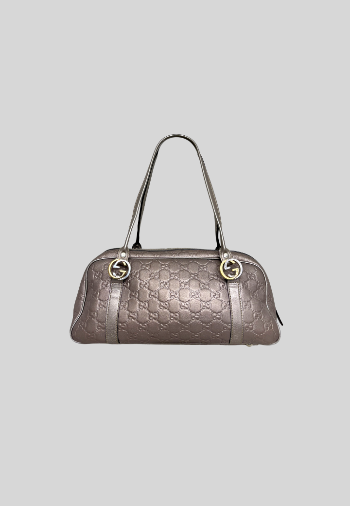 Gucci Guccissima Twins Shoulder Bag