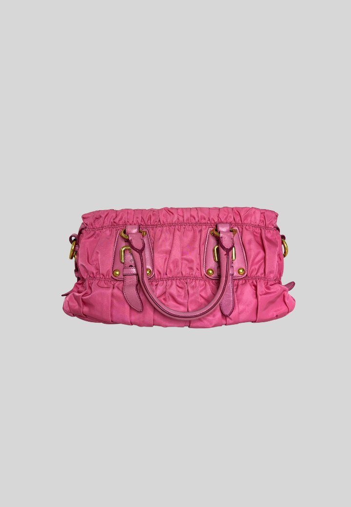 Prada Tessuto Gaufre Handle Bag