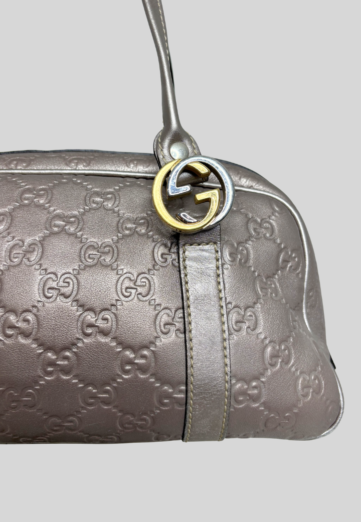 Gucci Guccissima Twins Shoulder Bag