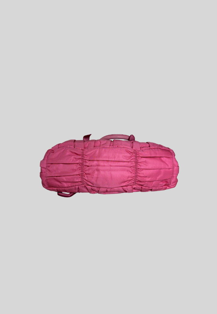 Prada Tessuto Gaufre Handle Bag