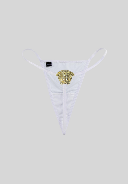 Versace Reworked Thong | White
