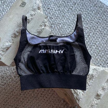 MISBHV Black Active Sports Bra