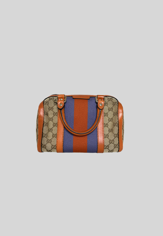 Gucci Small GG Canvas Web Joy Boston Bag