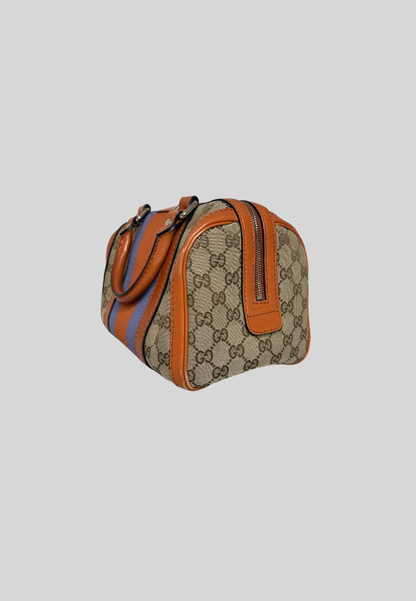 Gucci Small GG Canvas Web Joy Boston Bag