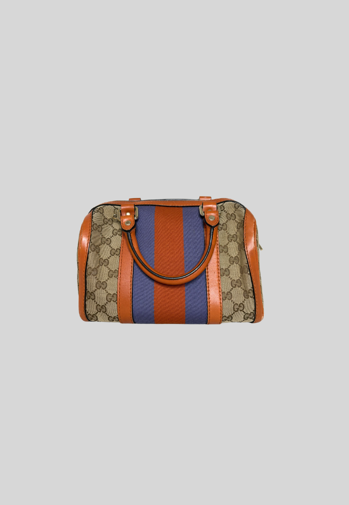 Gucci Small GG Canvas Web Joy Boston Bag