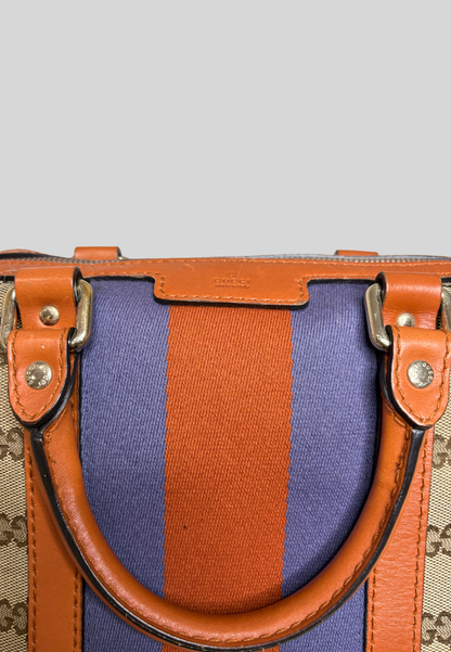 Gucci Small GG Canvas Web Joy Boston Bag