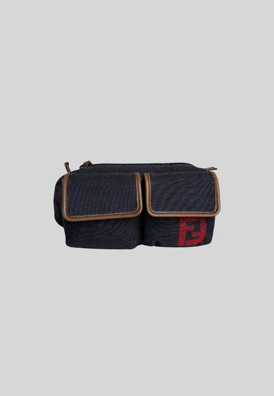 Fendi Denim Waist Bag