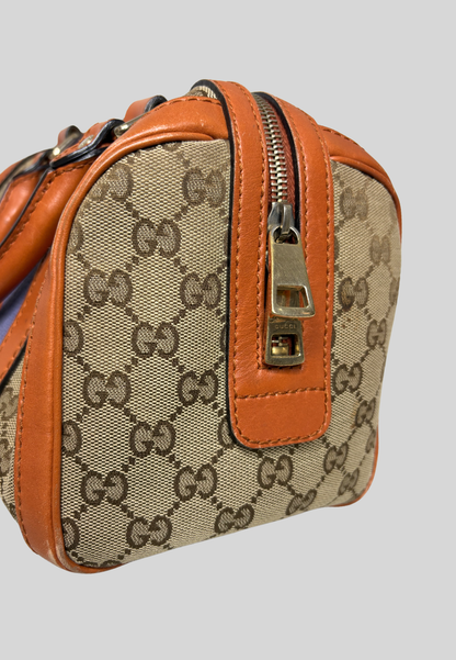 Gucci Small GG Canvas Web Joy Boston Bag