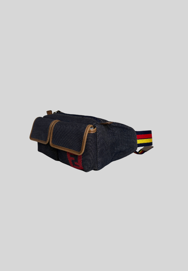 Fendi Denim Waist Bag