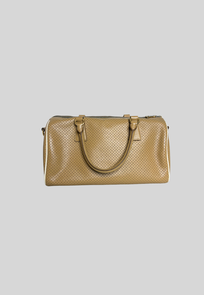 Prada Saffiano Punching Boston Bag