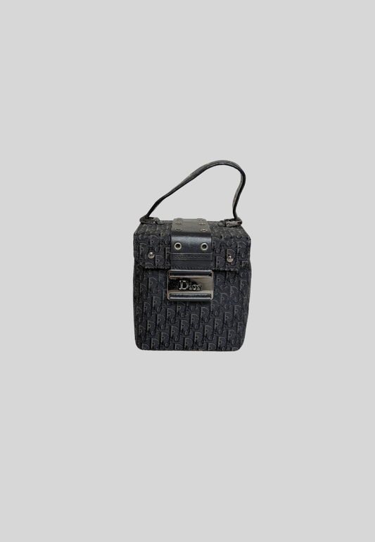 Dior Diorissimo Trotter Canvas Street Chic Vanity Bag