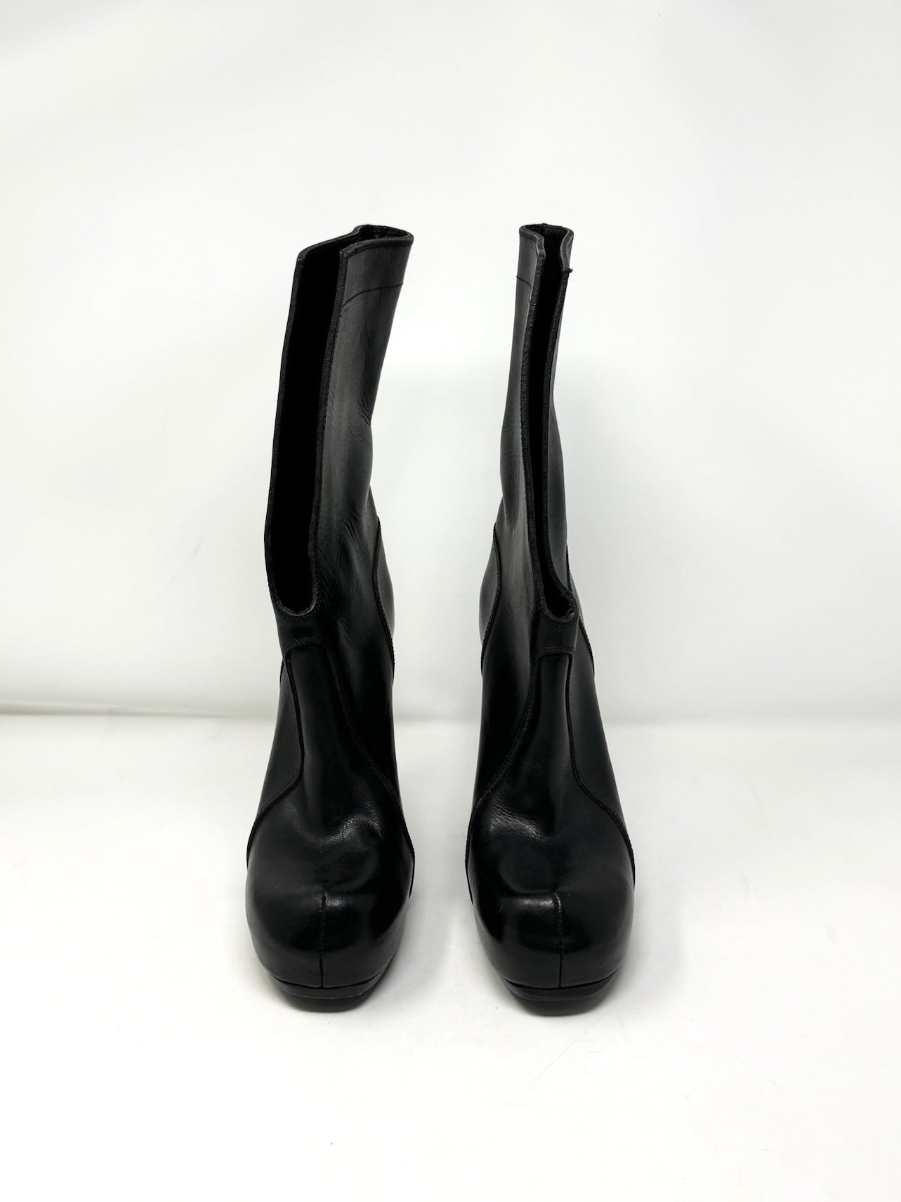 Rick Owens Sock Wedge Dark Gold Size 39 | eBay