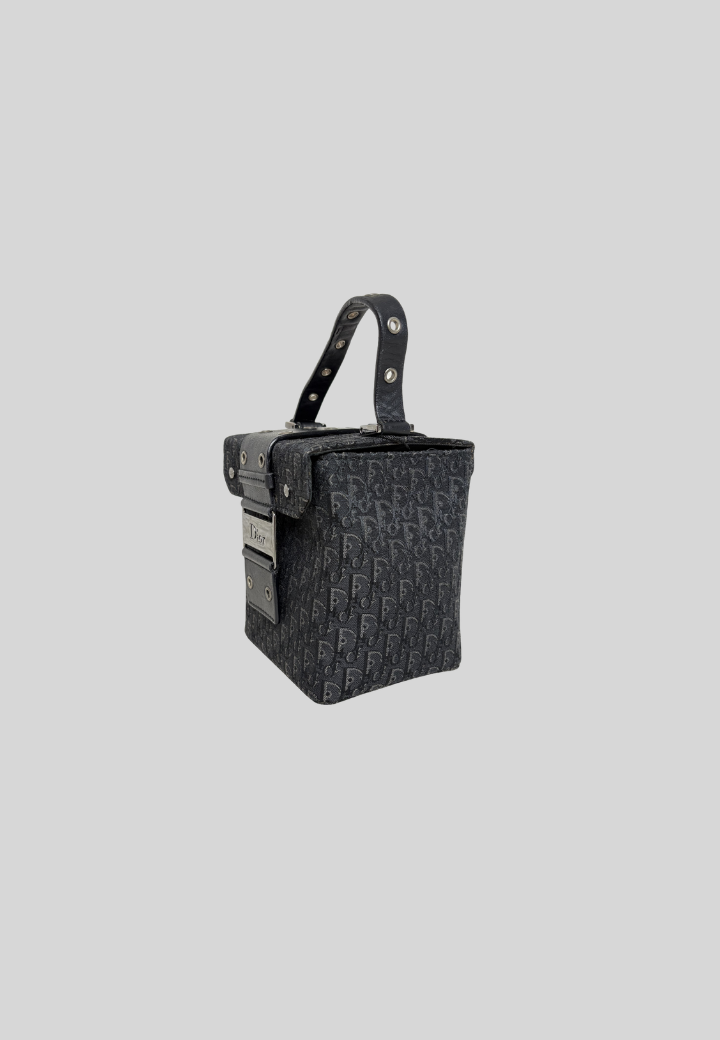 Dior Diorissimo Trotter Canvas Street Chic Vanity Bag