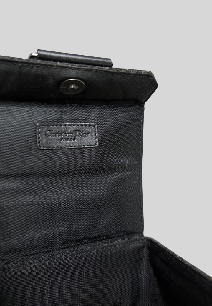 Dior Diorissimo Trotter Canvas Street Chic Vanity Bag