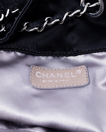 Chanel Satin Melrose Cabas Large Tote