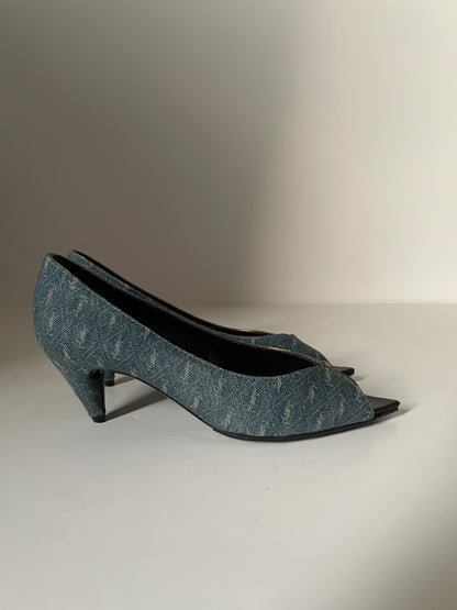 Saint Laurent Printed Pumps