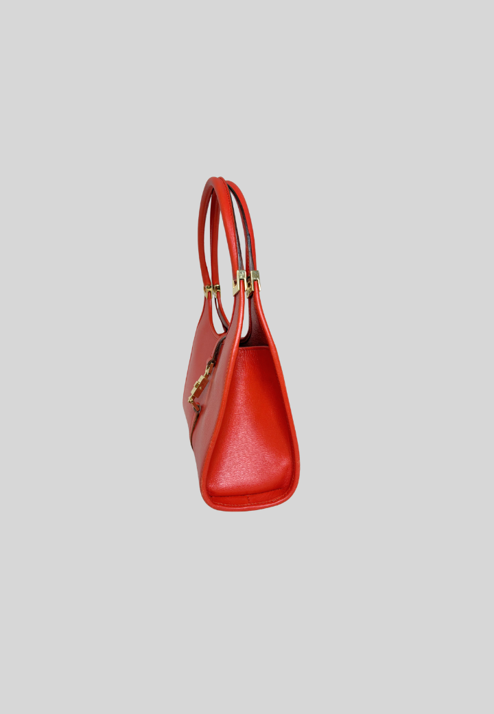 Gucci Joy Bardot Red Handle Bag