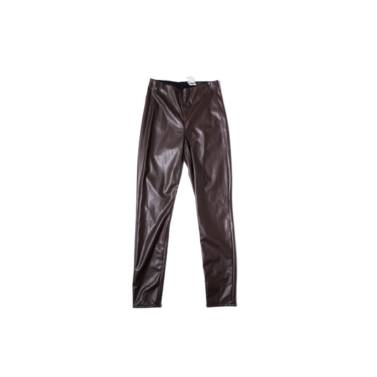 Rag & Bone Brown Nina Faux Leather Pants