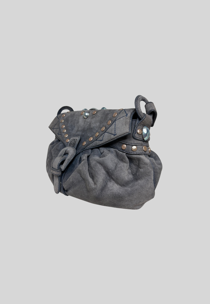 Loewe Suede Cloud Shoulder Bag