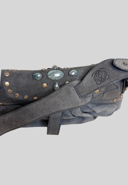 Loewe Suede Cloud Shoulder Bag