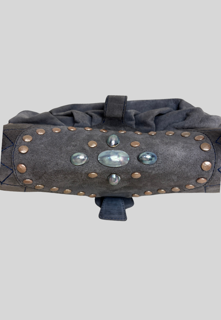 Loewe Suede Cloud Shoulder Bag