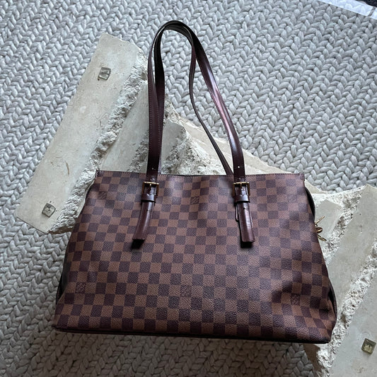 Louis Vuitton Ebene Chelsea Damier Tote