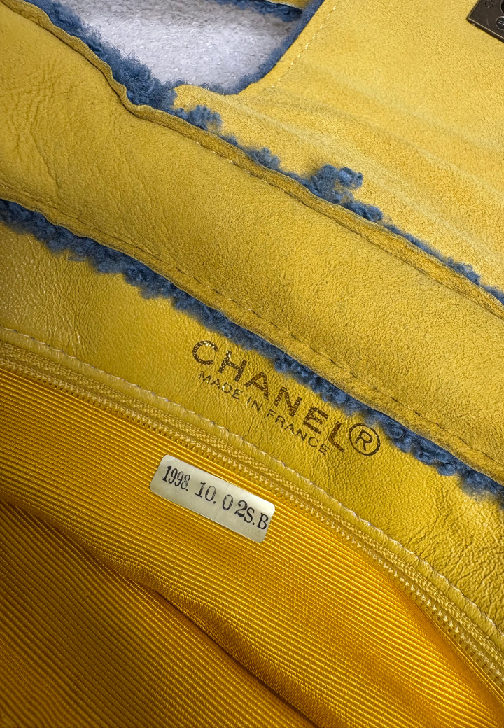 Chanel Mouton Shearling Handbag