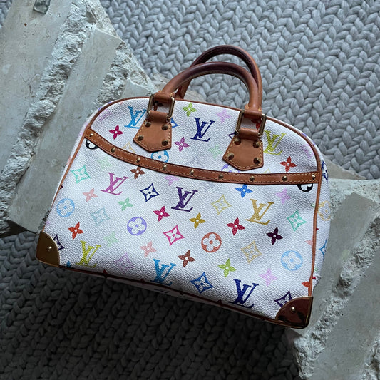 Louis Vuitton Monogram Multicolor Trouville Handbag