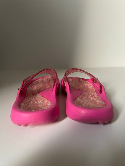 Dior Trotter Monogram Jelly Slides