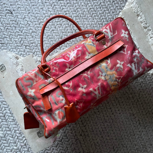 Louis Vuitton x Richard Prince Monogram Pulp Weekender PM