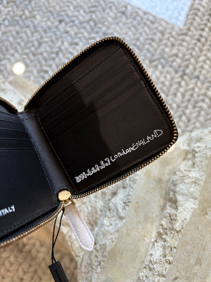 Burberry Sketch Union Jack Zip Wallet