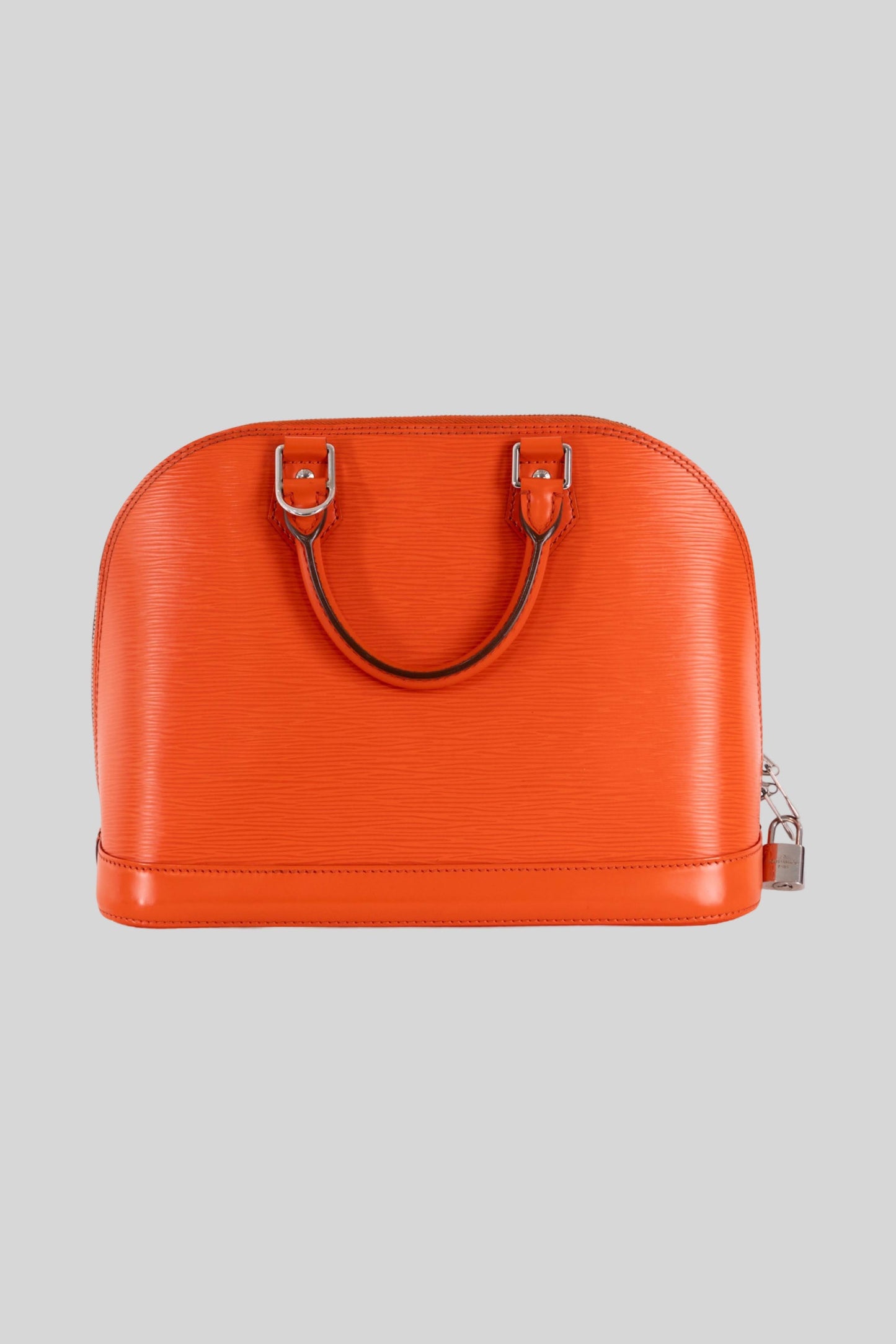 Louis Vuitton Orange Epi Alma GM