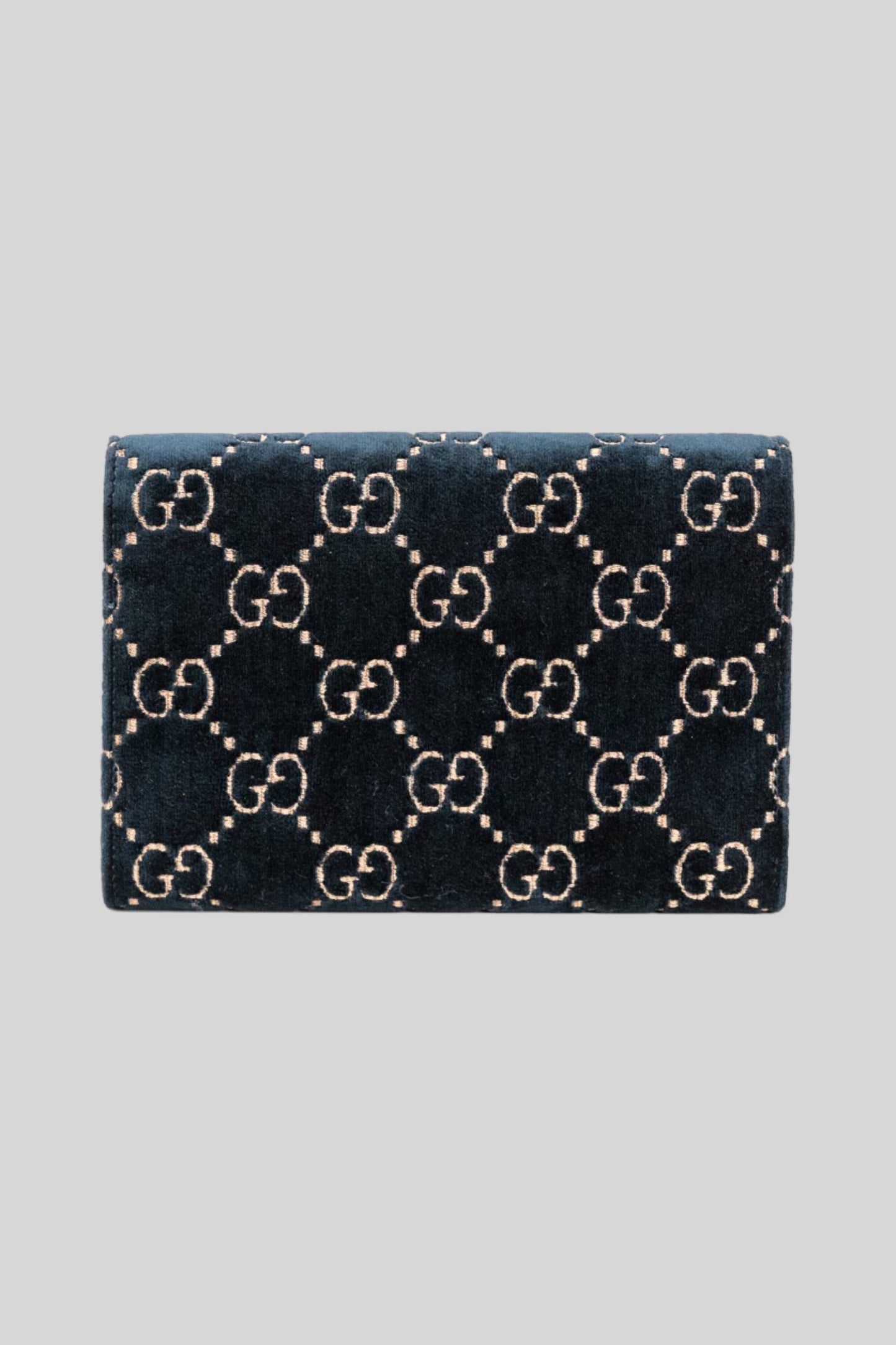 Gucci Dionysus Chain Wallet GG Velvet