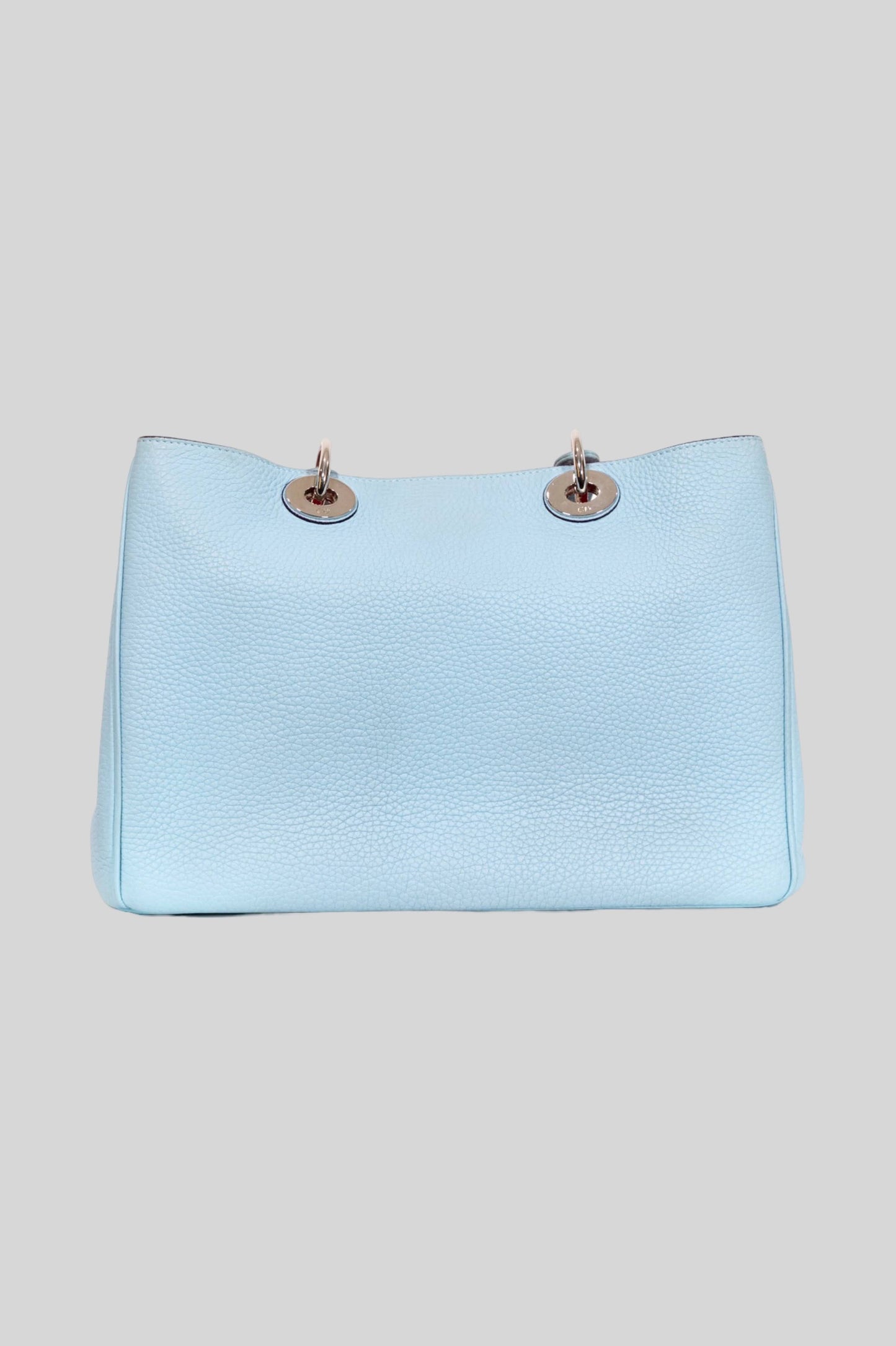Dior Diorssimo Light Blue Large Tote