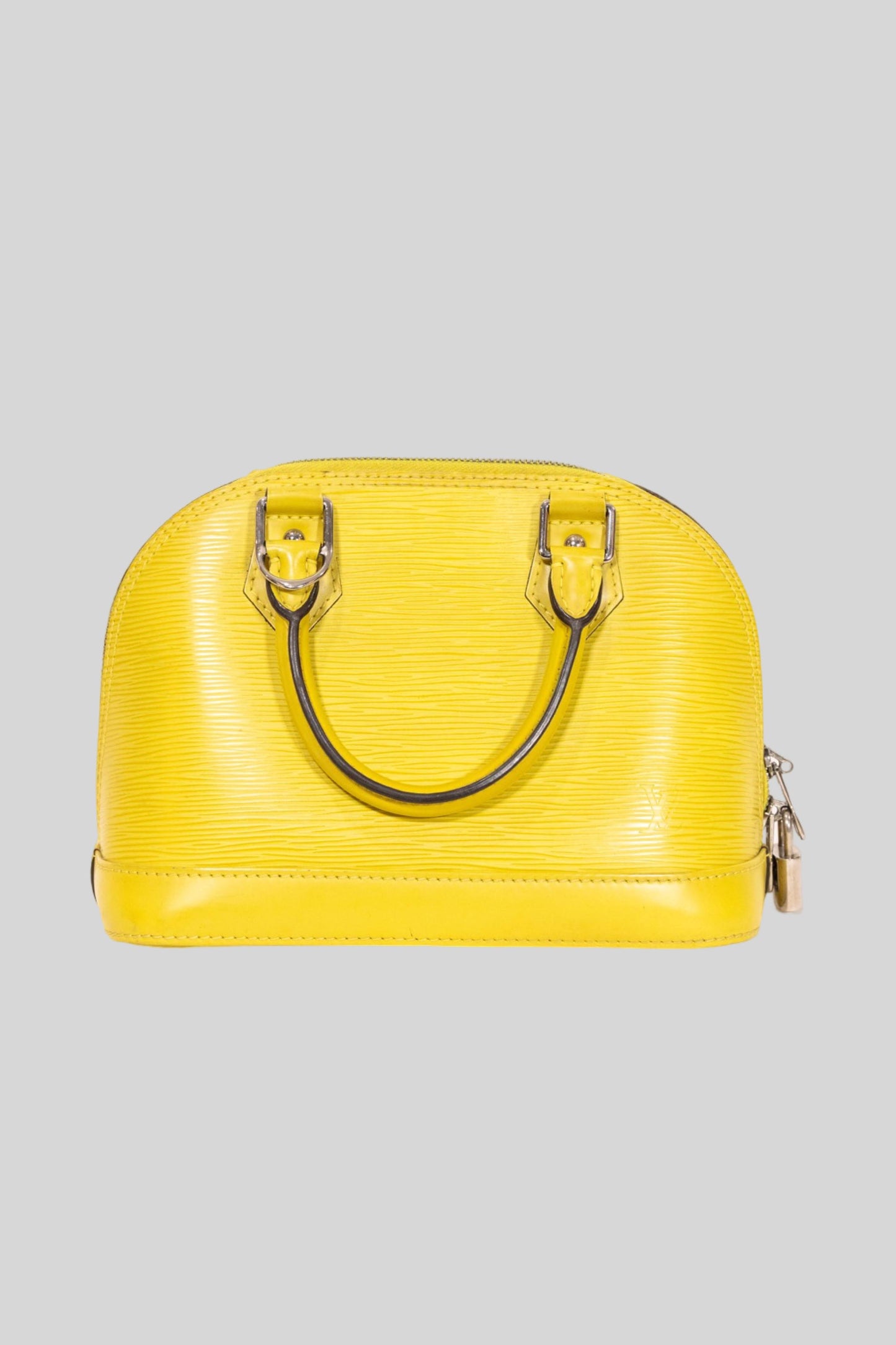 Louis Vuitton Yellow Epi Alma PM