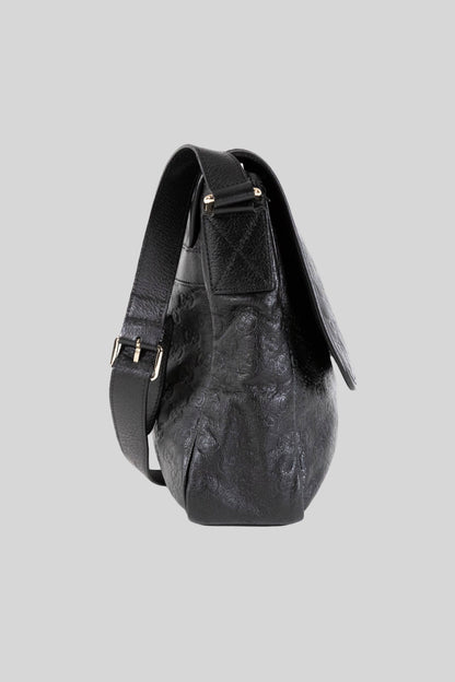 Gucci Guccissma Leather Messenger Bag