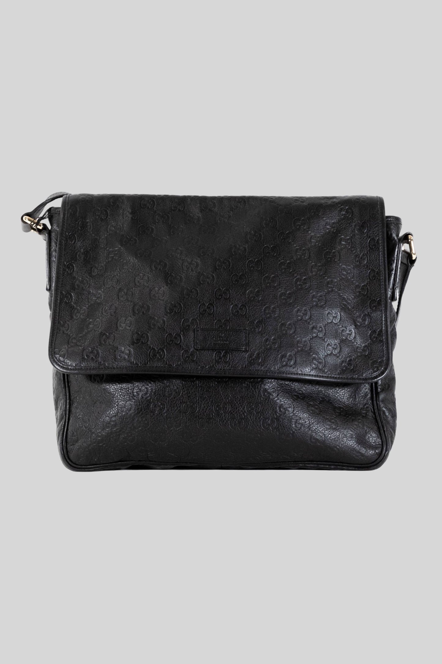 Gucci Guccissma Leather Messenger Bag