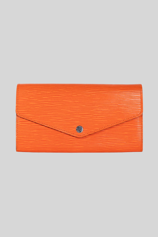 Louis Vuitton Orange Epi Wallet