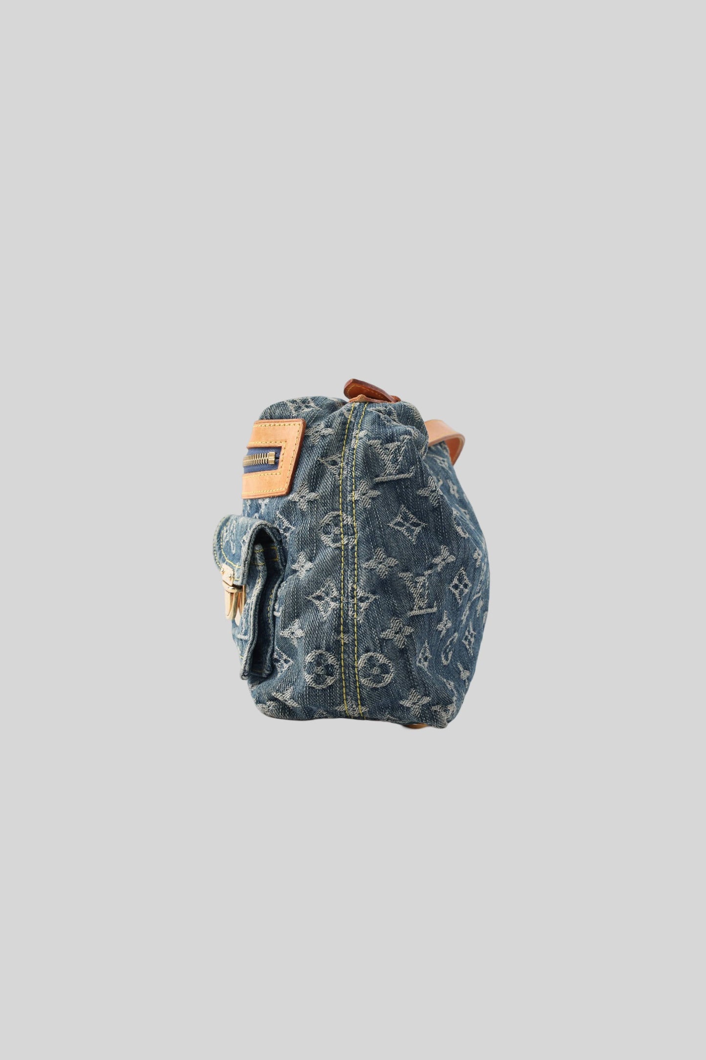 Louis Vuitton FW 2007 Denim PM Shoulder Bag