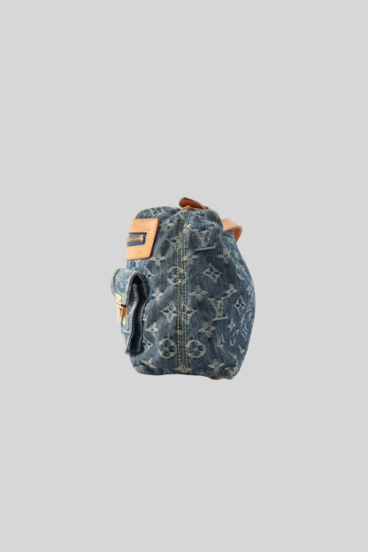 Louis Vuitton FW 2007 Denim PM Shoulder Bag