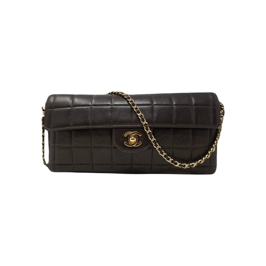 Chanel Chocolate Bar East West Flap Bag