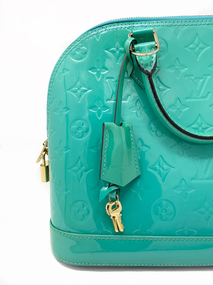 Louis Vuitton Monogram Vernis Alma Handbag