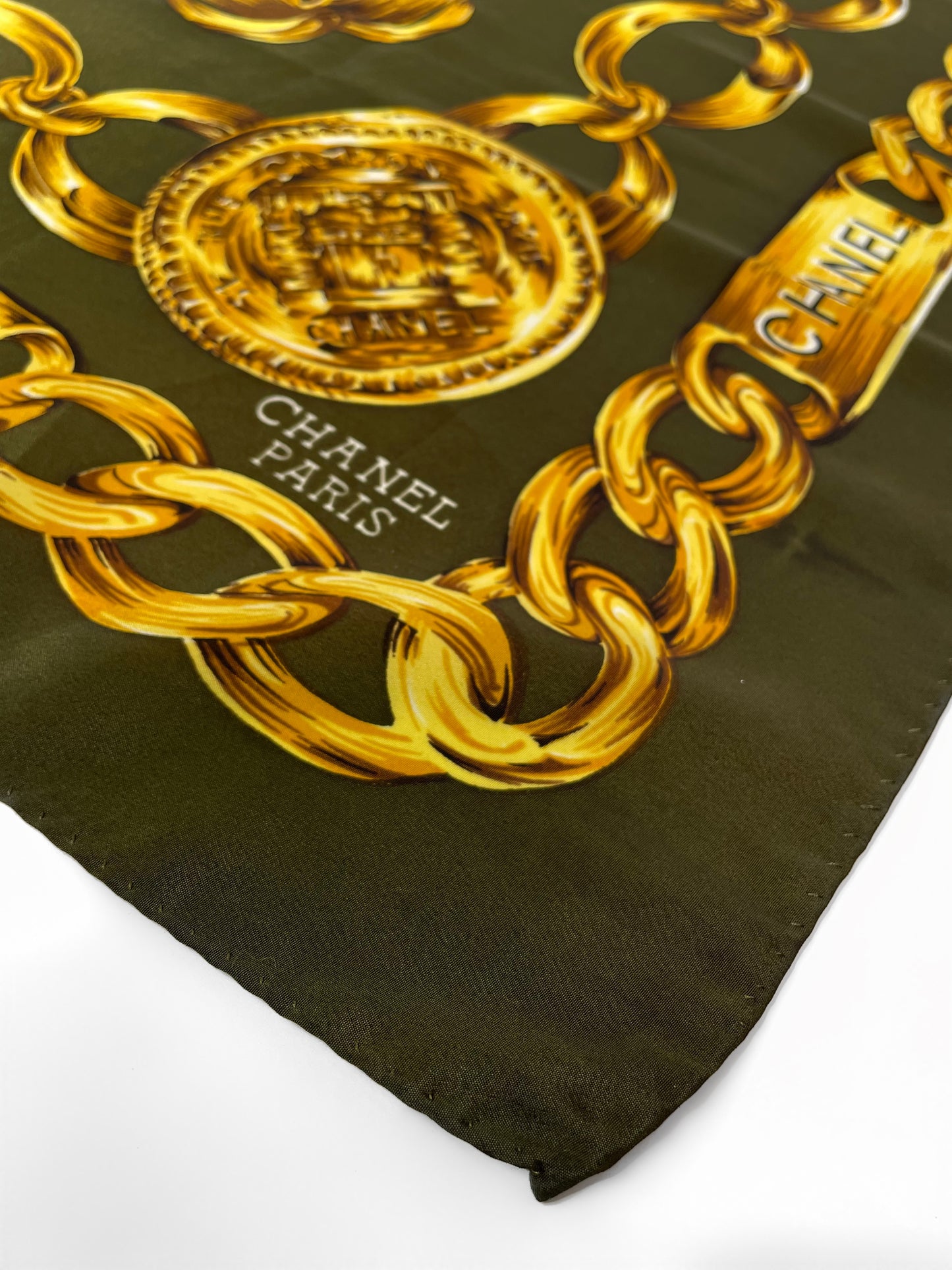 Chanel 31 Rue Cambon Silk Scarf