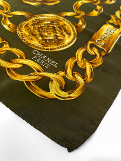 Chanel 31 Rue Cambon Silk Scarf